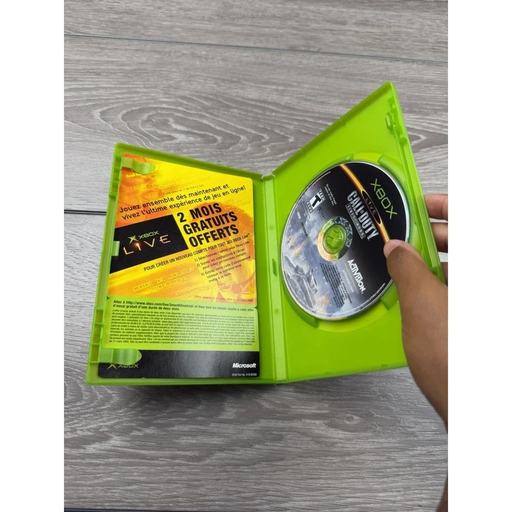 Call of Duty: Finest Hour Xbox 2004 Tested Complete in Box